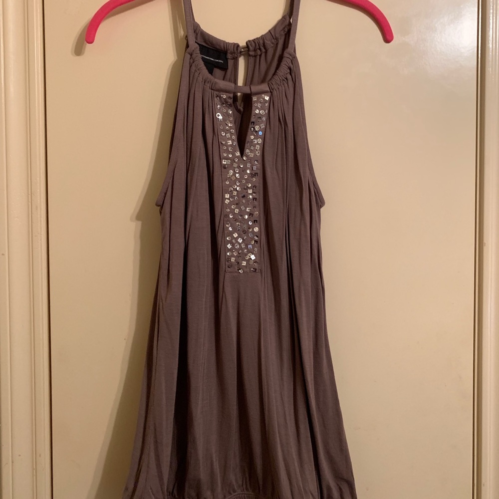 INC Desert Sequence Tank Top